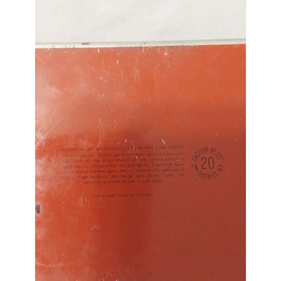 Vintage Du Maurier Columbia Cigarettes Tobacco Co. New York Peter Jackson Tin - Picture 3 of 4